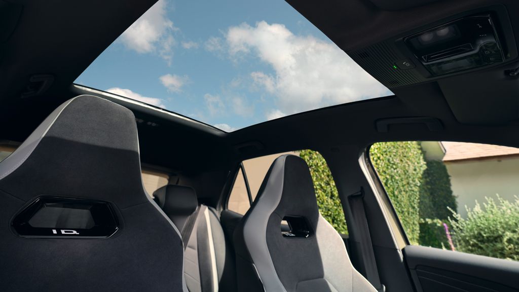 Schwarzes Interieur VW ID.3 GO